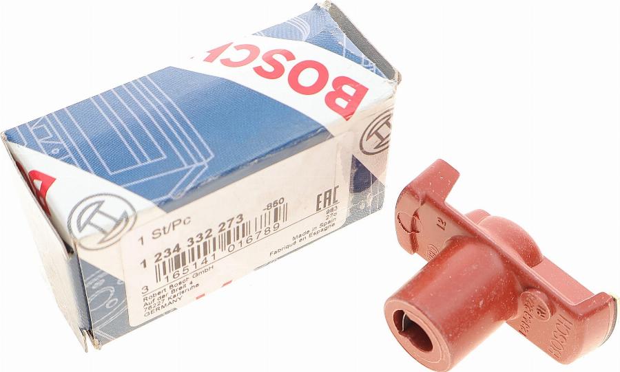 BOSCH 1 234 332 273 - Бегунок распределителя зажигани www.parts5.com