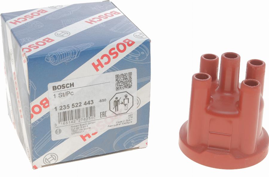 BOSCH 1 235 522 443 - Крышка распределителя зажигания www.parts5.com