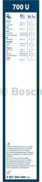 BOSCH 3 397 004 489 - Wiper Blade www.parts5.com