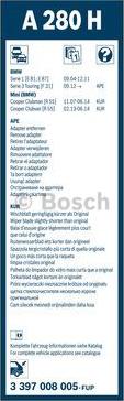 BOSCH 3 397 008 005 - Wischblatt www.parts5.com