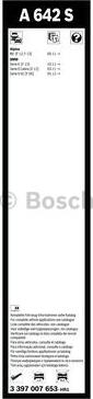 BOSCH 3 397 007 653 - Wiper Blade www.parts5.com