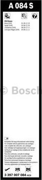 BOSCH 3 397 007 084 - Wiper Blade www.parts5.com