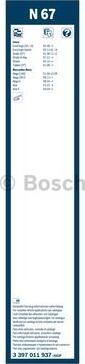 BOSCH 3 397 011 937 - Wiper Blade www.parts5.com