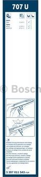 BOSCH 3 397 011 543 - Pióro wycieraczki www.parts5.com