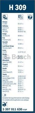 BOSCH 3 397 011 630 - Limpiaparabrisas www.parts5.com