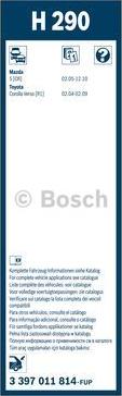 BOSCH 3 397 011 814 - Törlőlapát www.parts5.com