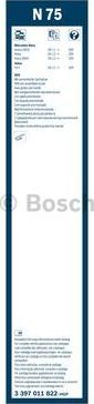 BOSCH 3 397 011 822 - Törlőlapát www.parts5.com