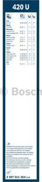 BOSCH 3 397 011 354 - Wiper Blade www.parts5.com