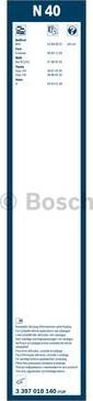 BOSCH 3 397 018 140 - Wiper Blade parts5.com