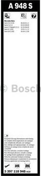 BOSCH 3 397 118 948 - Pyyhkijänsulka www.parts5.com