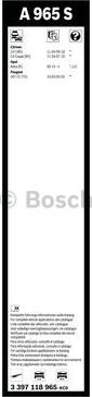 BOSCH 3 397 118 965 - Wiper Blade www.parts5.com