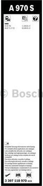 BOSCH 3 397 118 970 - Wiper Blade www.parts5.com