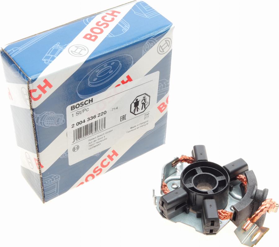 BOSCH 2 004 336 220 - Στήριγμα, βούρτσα-καρβουνάκια www.parts5.com