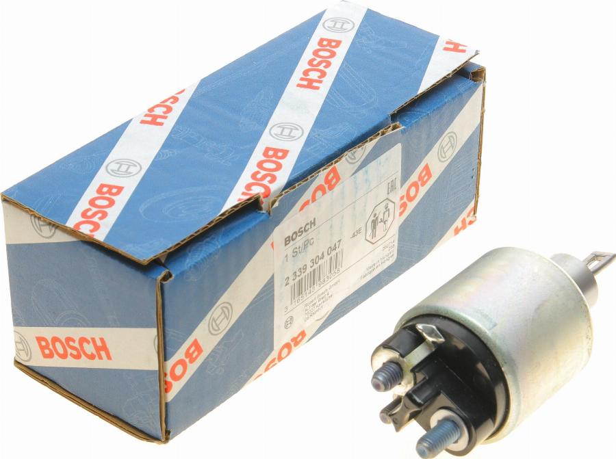 BOSCH 2 339 304 047 - Solenoid Switch, starter parts5.com