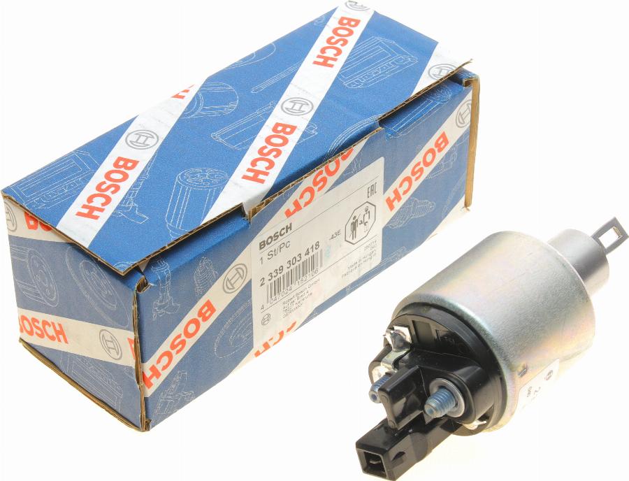 BOSCH 2 339 303 418 - Solenoid, electromotor www.parts5.com