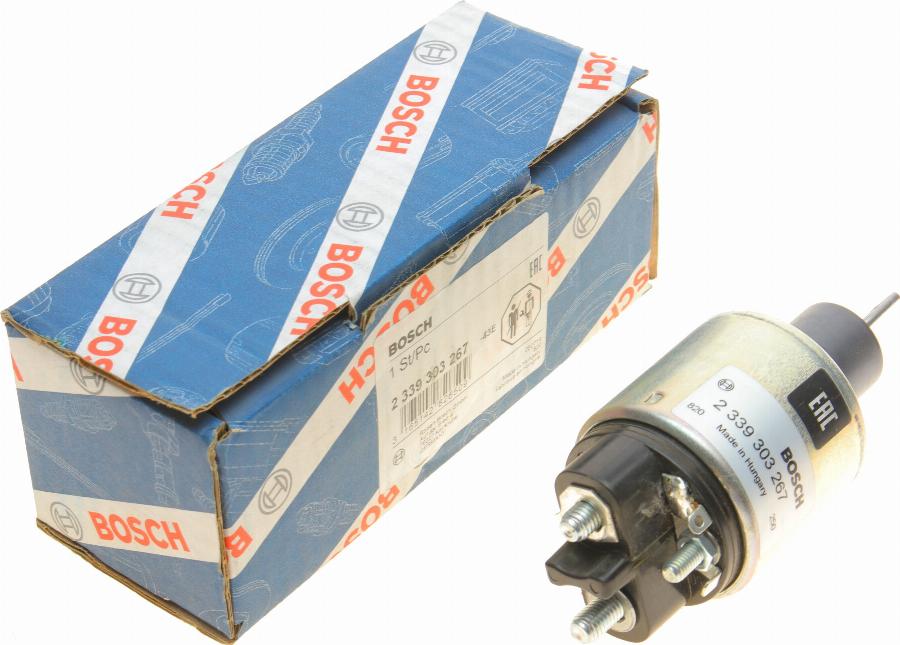 BOSCH 2 339 303 267 - Elektromagnetický spínač, startér www.parts5.com