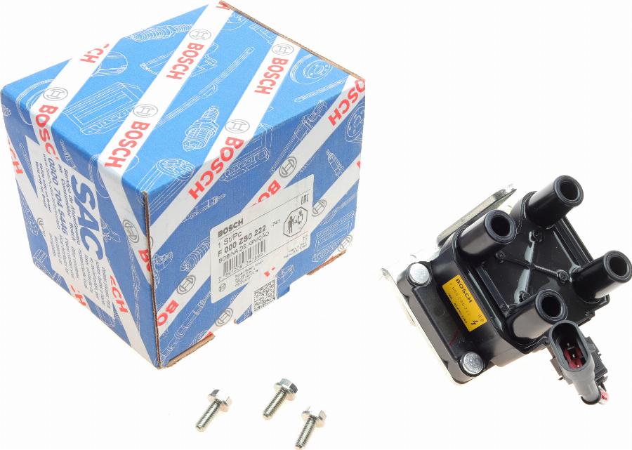 BOSCH F 000 ZS0 222 - Ignition Coil www.parts5.com