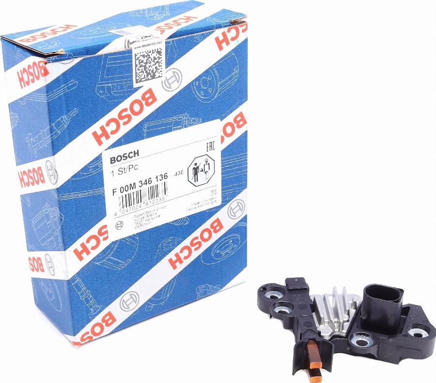 BOSCH F 00M 346 136 - Regulátor alternátora www.parts5.com