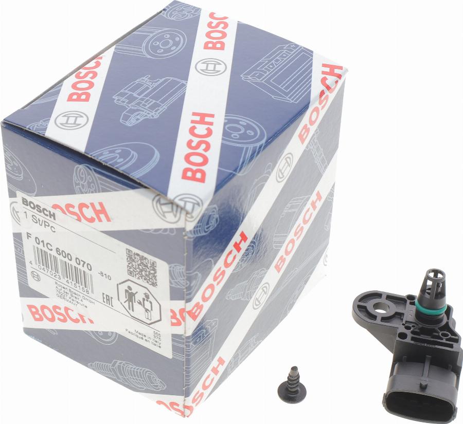 BOSCH F 01C 600 070 - Senzor, presiune galerie admisie www.parts5.com