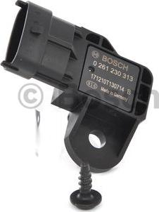 BOSCH F 01C 600 110 - Sensor, boost pressure www.parts5.com