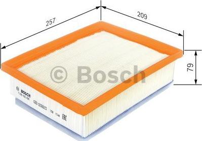 BOSCH F 026 400 496 - Air Filter www.parts5.com