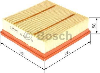 BOSCH F 026 400 498 - Air Filter www.parts5.com