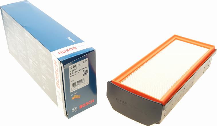 BOSCH F 026 400 409 - Zracni filter www.parts5.com