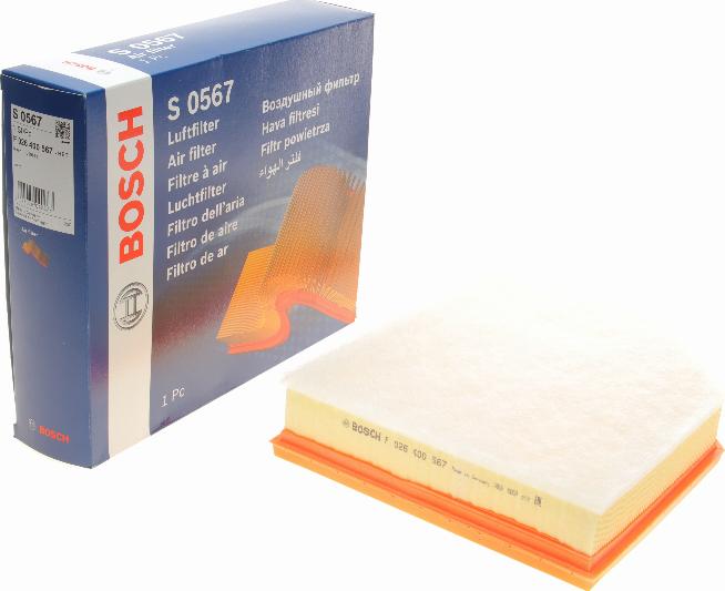 BOSCH F 026 400 567 - Air Filter parts5.com