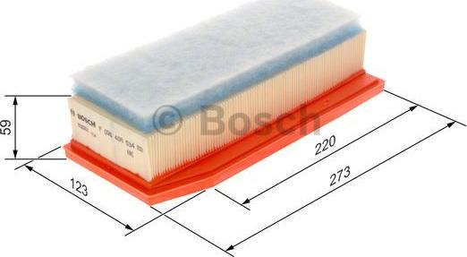 BOSCH F 026 400 534 - Air Filter parts5.com