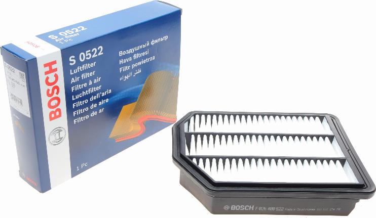 BOSCH F 026 400 522 - Air Filter parts5.com