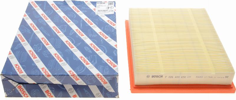 BOSCH F 026 400 630 - Vzduchový filter www.parts5.com