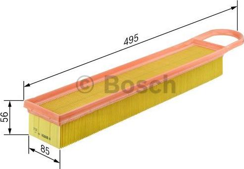 BOSCH F 026 400 050 - Въздушен филтър www.parts5.com