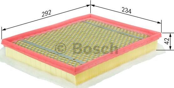 BOSCH F 026 400 013 - Õhufilter www.parts5.com