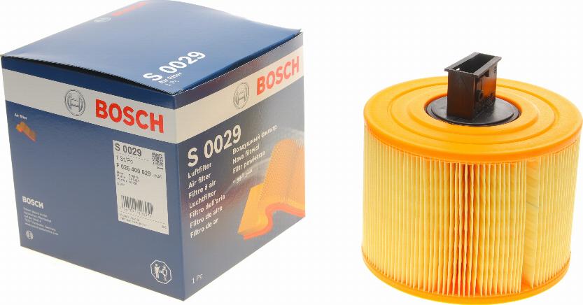 BOSCH F 026 400 029 - Filtro de aire www.parts5.com