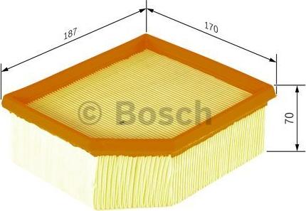 BOSCH F 026 400 023 - Filtro de aire parts5.com