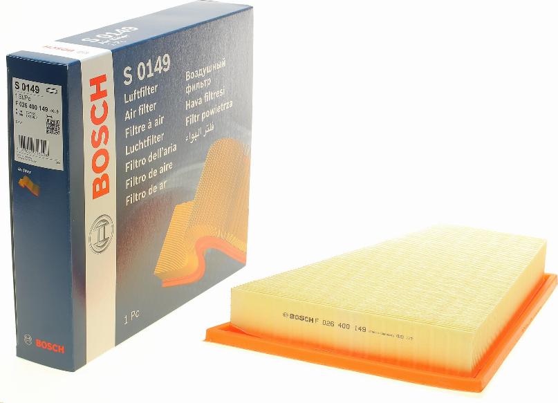 BOSCH F 026 400 149 - Air Filter www.parts5.com