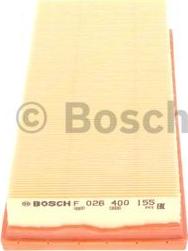 BOSCH F 026 400 155 - Zracni filter www.parts5.com