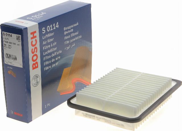 BOSCH F 026 400 114 - Vzduchový filtr www.parts5.com