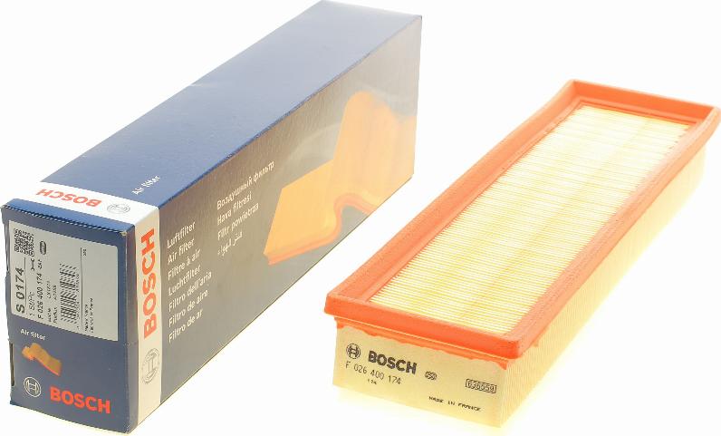 BOSCH F 026 400 174 - Filtro de aire www.parts5.com