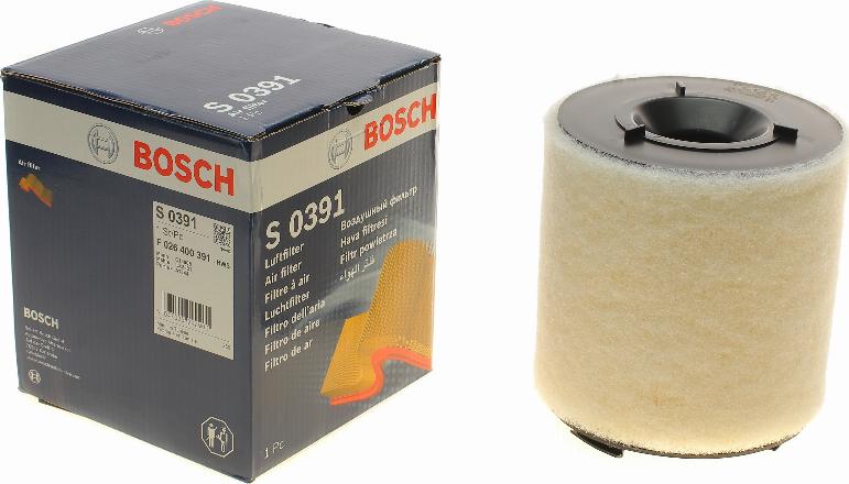 BOSCH F 026 400 391 - Filtru aer www.parts5.com