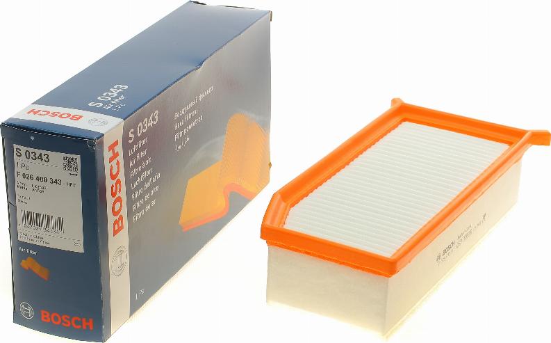 BOSCH F 026 400 343 - Air Filter parts5.com