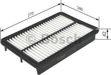 BOSCH F 026 400 347 - Air Filter www.parts5.com