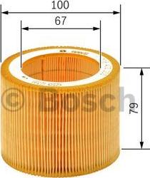 BOSCH F 026 400 253 - Air Filter, compressor intake www.parts5.com