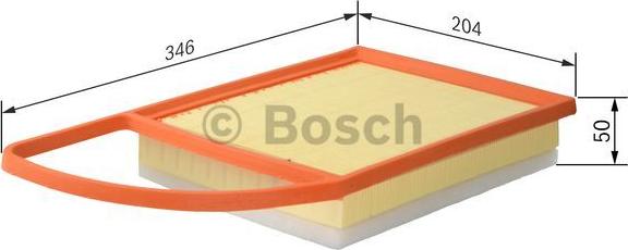 BOSCH F 026 400 220 - Filtro de aire www.parts5.com