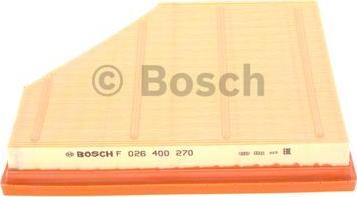 BOSCH F 026 400 270 - Filtro de aire www.parts5.com