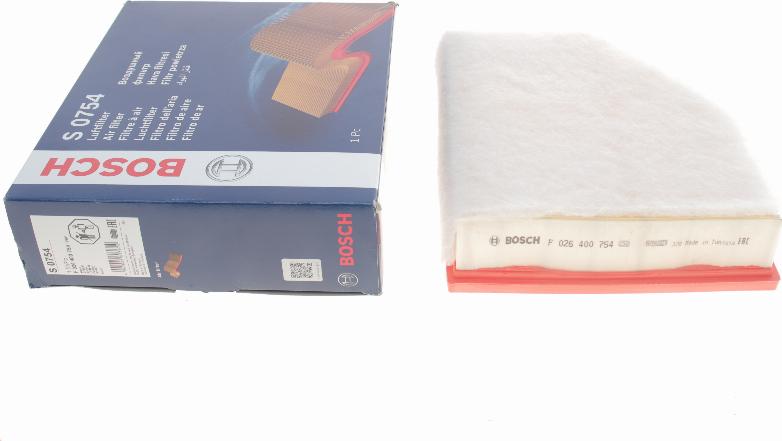 BOSCH F 026 400 754 - Air Filter www.parts5.com