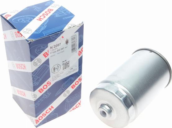 BOSCH F 026 402 097 - Filtro combustible www.parts5.com