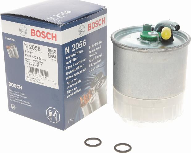 BOSCH F 026 402 056 - Kütusefilter www.parts5.com