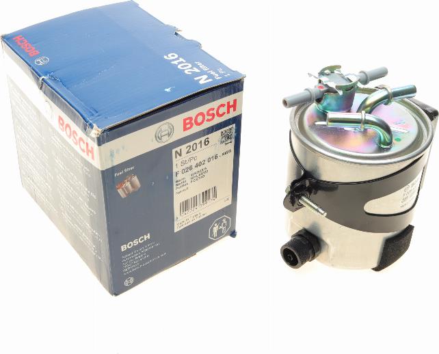 BOSCH F 026 402 016 - Filtr paliwa www.parts5.com