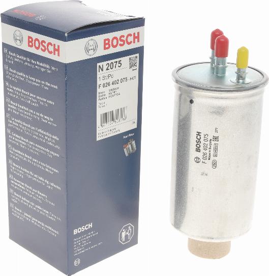 BOSCH F 026 402 075 - Filtro combustible www.parts5.com